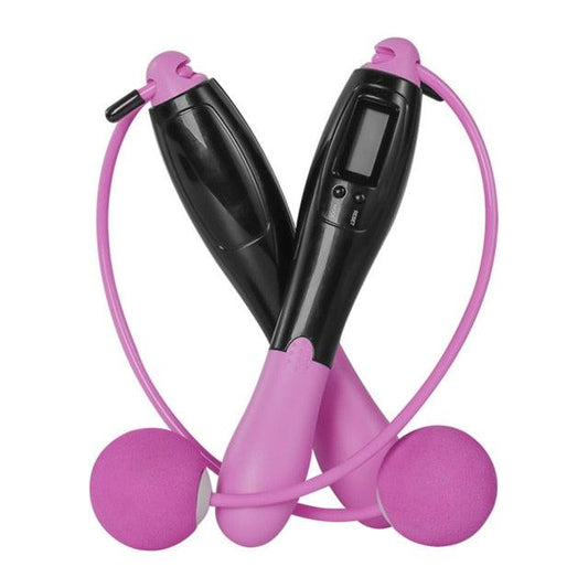 Professional Digital Wireless Calorie Electronic Counter Skipping Rope Sport Weights Exercise Fitness Jump Ropes Workout Weights/Length Digital Counting Skipping Rope With Calorie Counter Exercise Cordless Ball For Fitness Workout Home