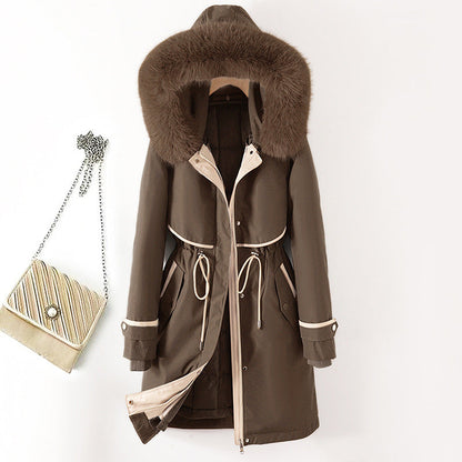 Mid-length Cotton Clothing Winter Cotton-padded Coat Down Cotton-padded Jacket For Women