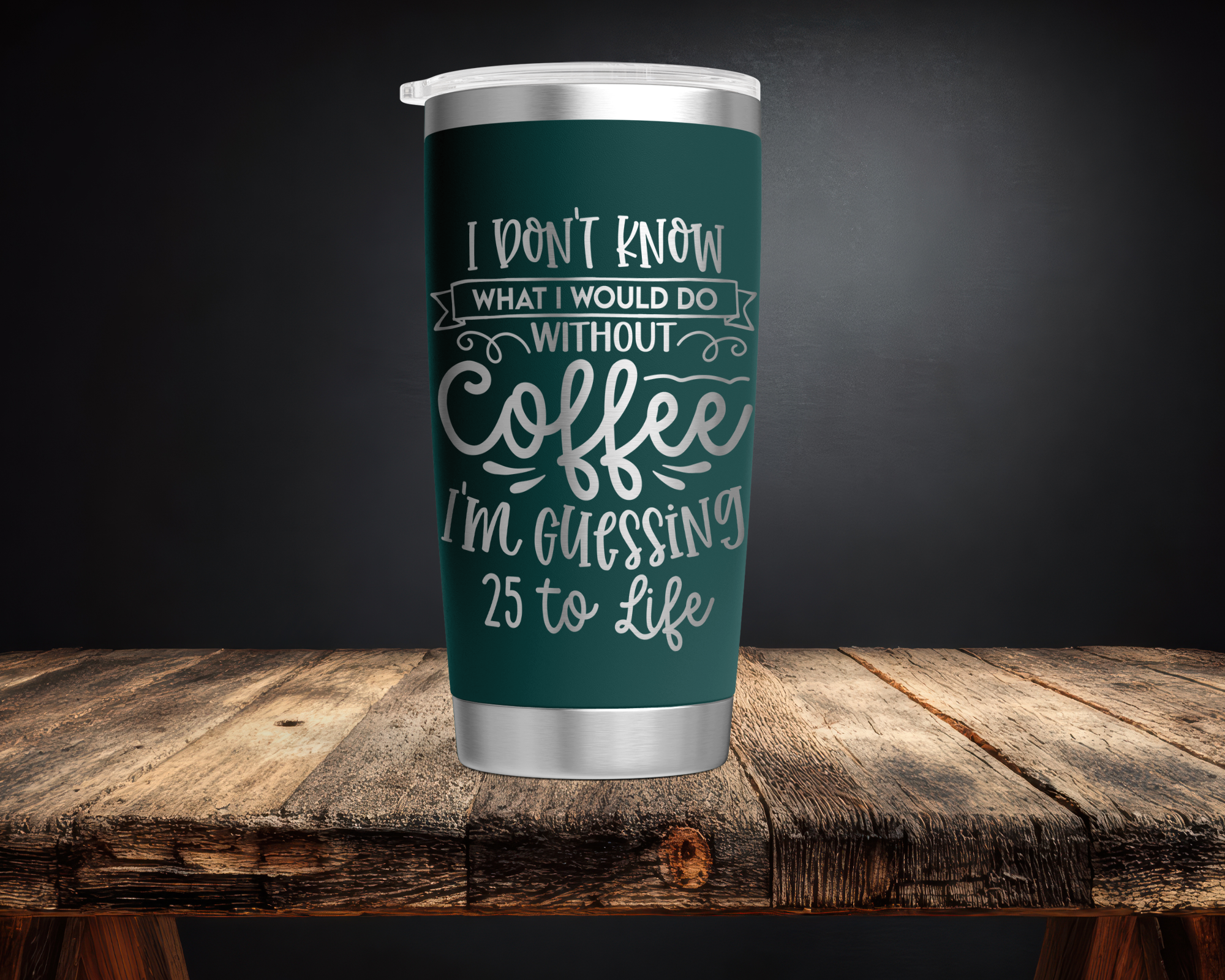 Coffee 25 to Life 20oz Tumbler