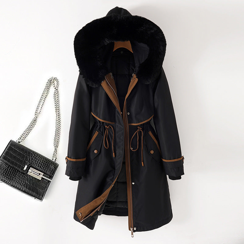 Mid-length Cotton Clothing Winter Cotton-padded Coat Down Cotton-padded Jacket For Women