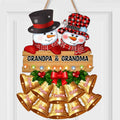 Personalized Christmas Family Wooden Sign - Up to 10 Kids - Christmas Gift Idea For Whole Family/Xmas Decoration