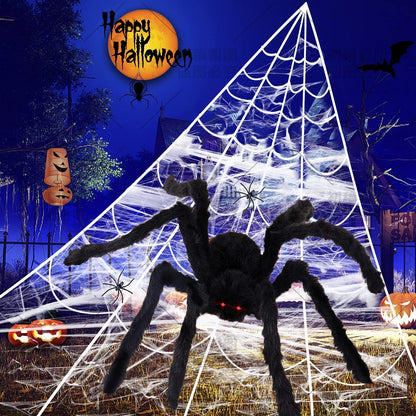 Halloween Spider Web Decoration Props