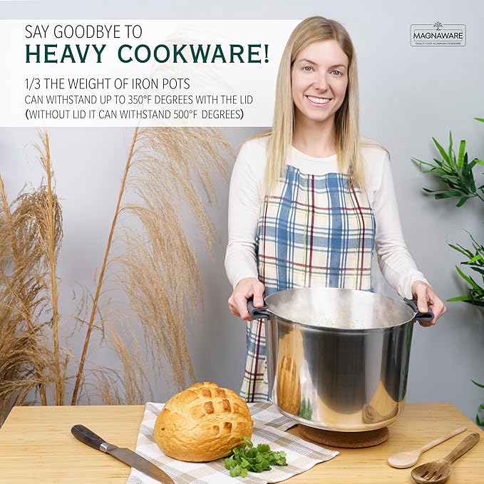 Stock Pot with Lid 18 Quarts