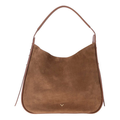 Carina Women’s Suede Leather Tote Bag – Suede Leather Shoulder Bag for Everyday Elegance | Minimal & Handcrafted
