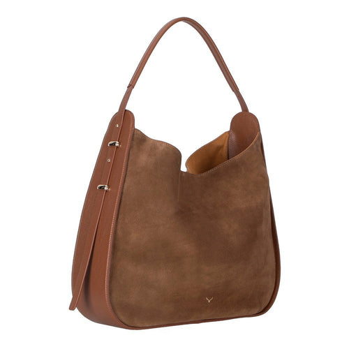 Carina Women’s Suede Leather Tote Bag – Suede Leather Shoulder Bag for Everyday Elegance | Minimal & Handcrafted