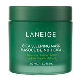 Laneige Cica Sleeping Mask: Hypoallergenic Overnight Mask for Intense Moisture Barrier Support, Redness Relief & Soothing Dry, Sensitive Skin