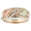 Three Diamond - Black Hills Gold Ladies Ring