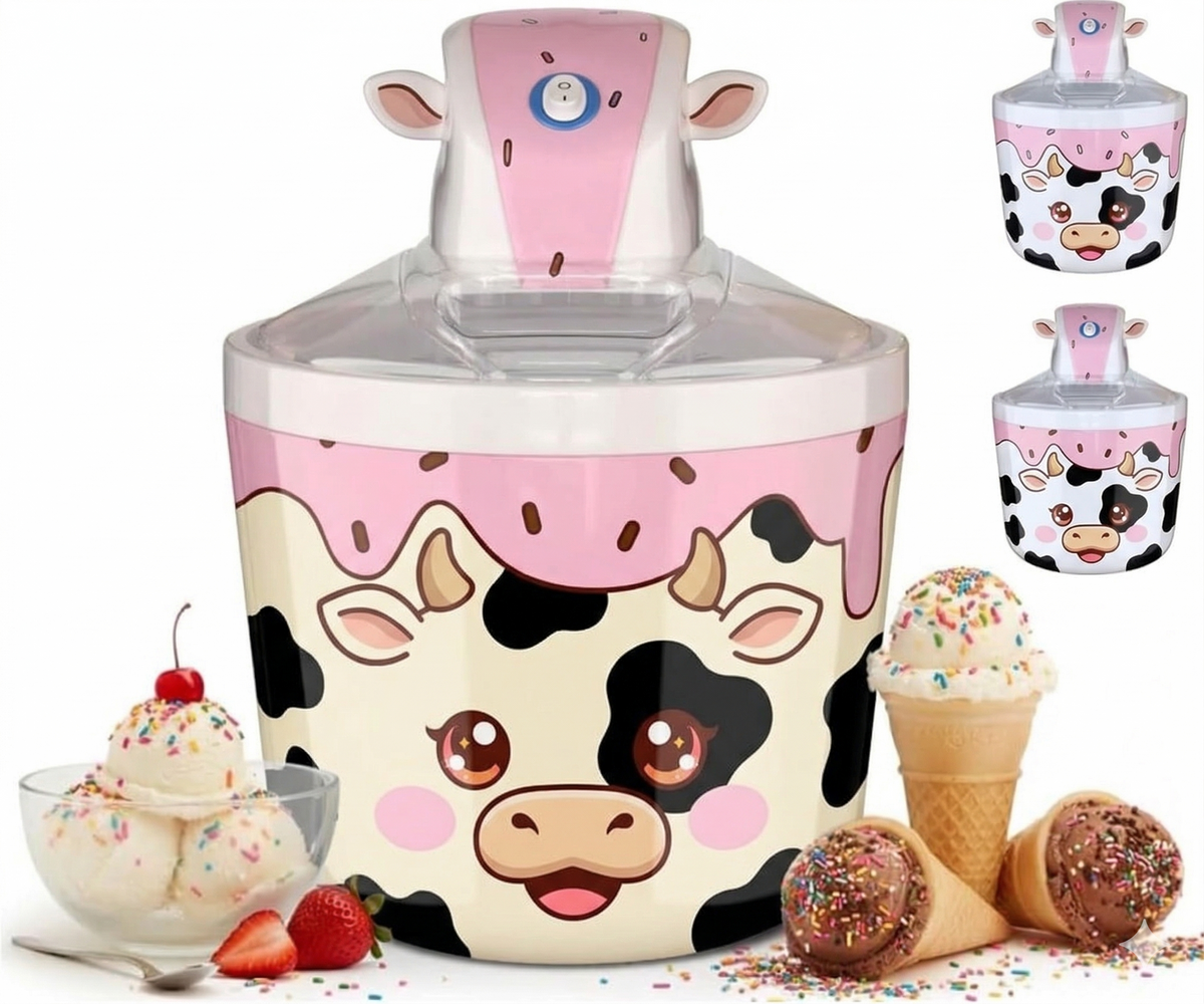 Ice Cream Maker Machine for Kids – 1.2 Quart Electric Ice Cream Makers
