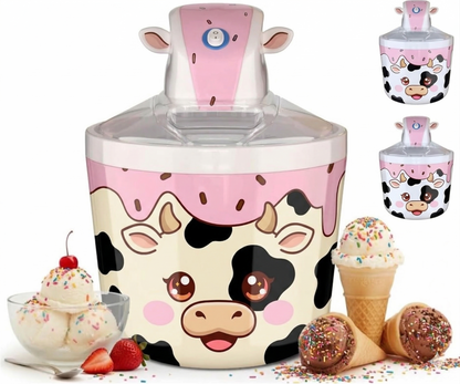 Ice Cream Maker Machine for Kids – 1.2 Quart Electric Ice Cream Makers