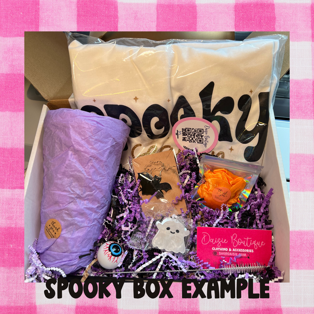 Cutie Halloween & Summerween Box Bundle – 5+ Girly Spooky Items | Daisie Boutique