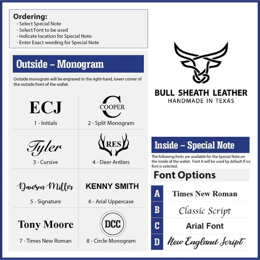 Western Vertical Wallet