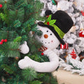 Christmas Curtain Holder Santa Claus Snowman Christmas Tree Ornaments Decoration Xmas Home Decor Festival Party Supplies Christmas Curtain Buckle Doll Santa Snowman Creative Curtain Tieback Hold Back Fastener Christmas Wine Bottle Topper For Home Decor
