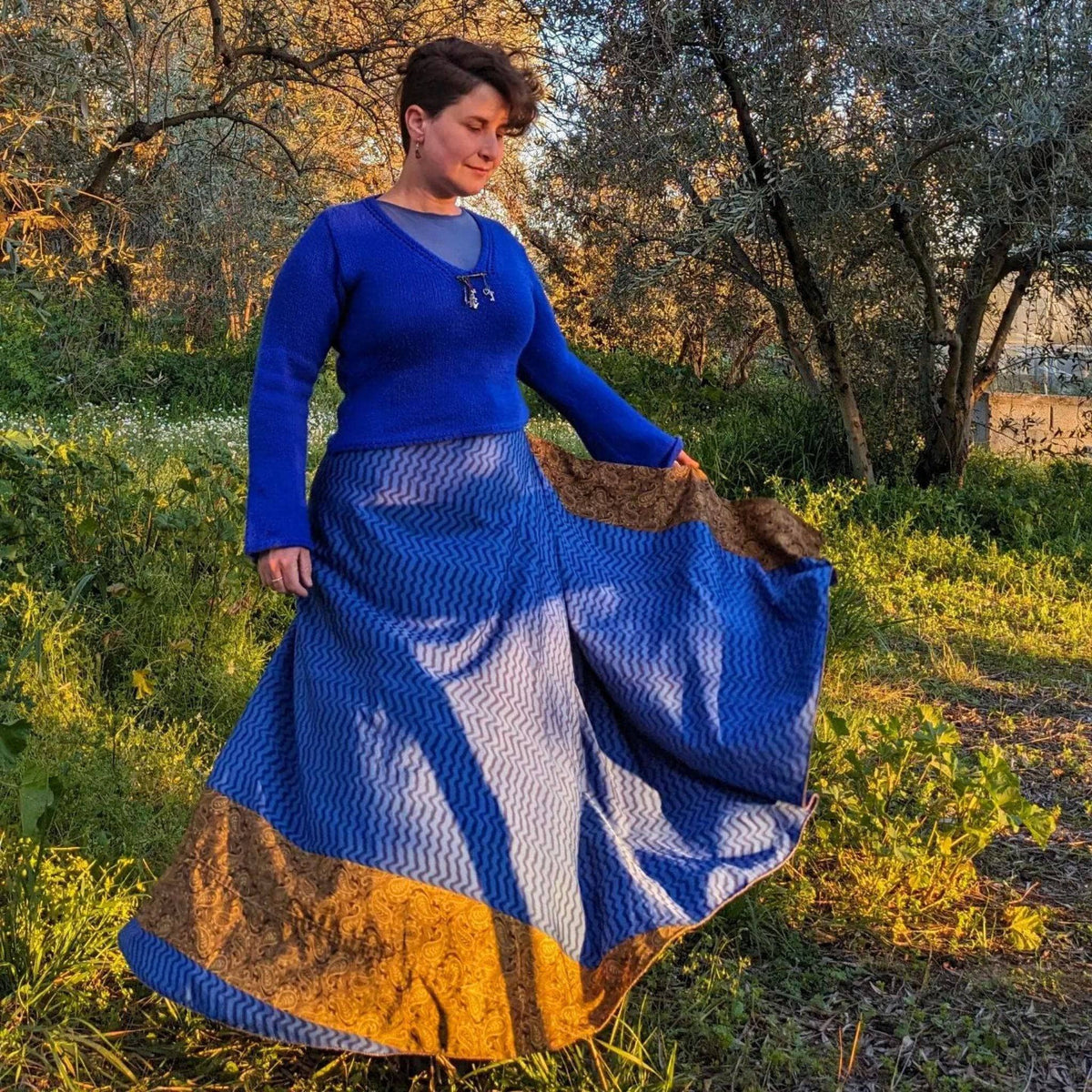 The Original Sari Wrap Skirt
