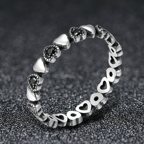 925 Sterling Silver Ring - Stylish Design for Women