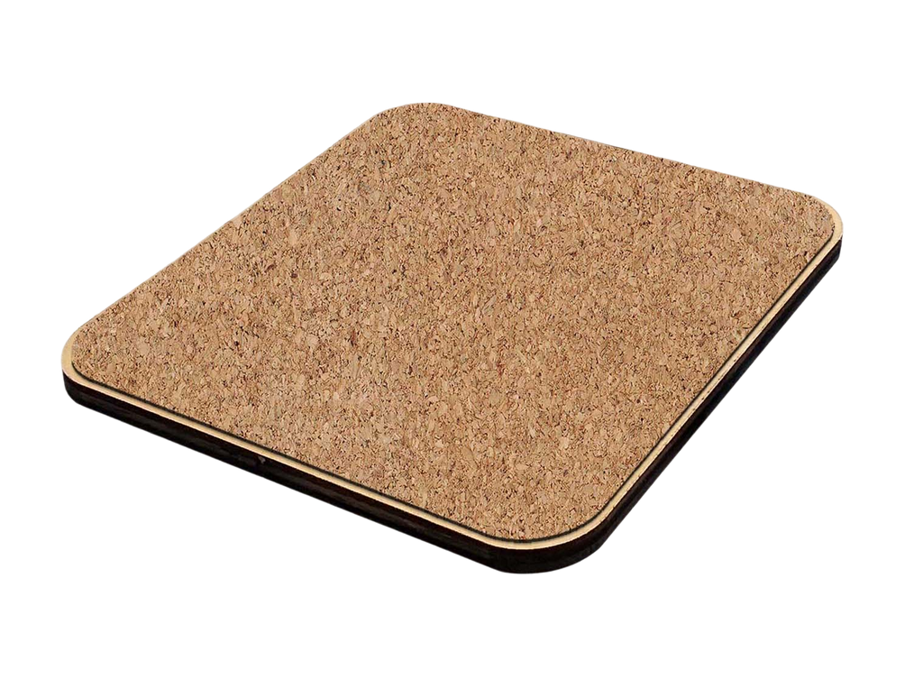 Turkey Wooden Cork Coasters Gift Set of 4 by G. Debrekht - Thanksgiving Decor  - 8199437C-S4