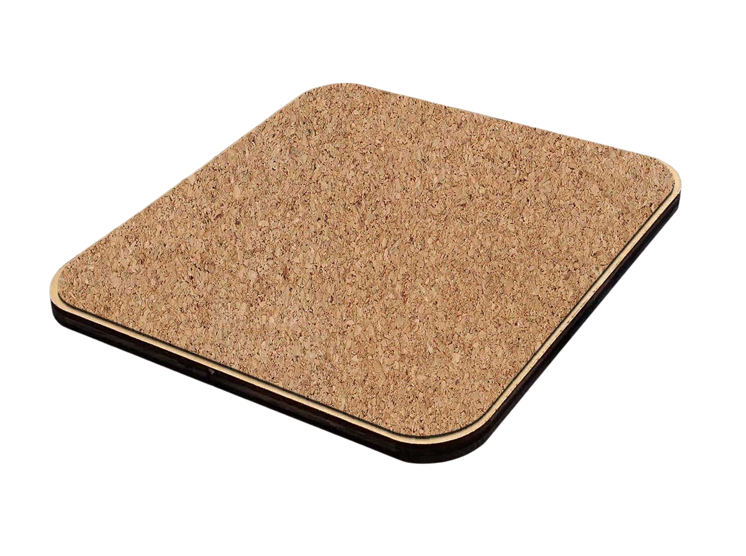 Turkey Wooden Cork Coasters Gift Set of 4 by G. Debrekht - Thanksgiving Decor  - 8199437C-S4