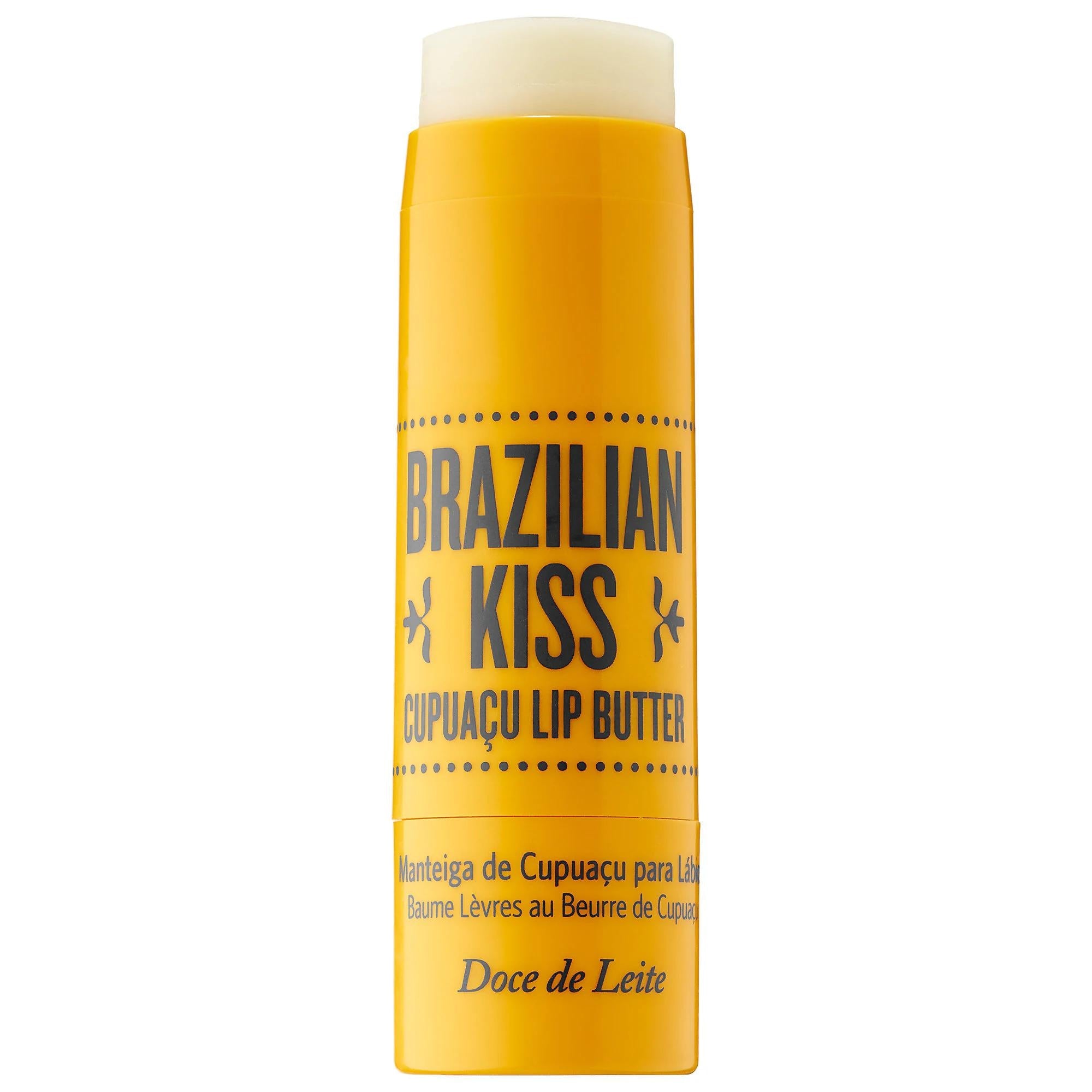 Sol de Janeiro Brazilian Kiss Cupua�u Lip Butter: Deeply Hydrating & Natural Lip Balm for Dry Lips - Paraben & Phthalate Free