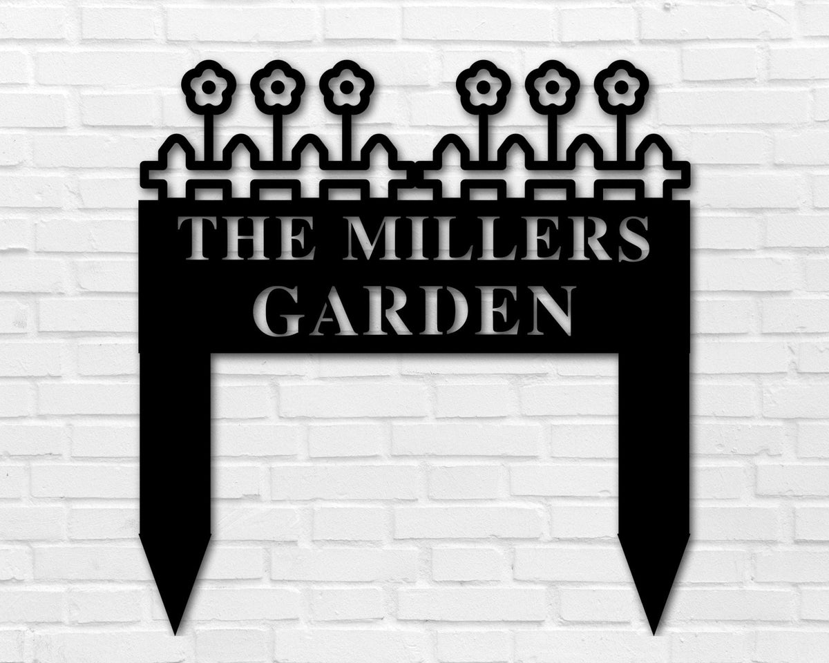 Garden Name Custom Yard Sign