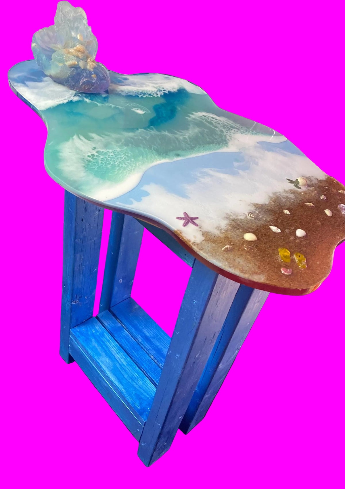 Custom Epoxy Table - Handcrafted Resin Art Table, Unique Furniture Piece, Modern Home or Office Decor, Personalized Design for Your Space