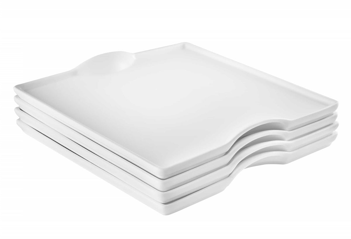 Square Porcelain Dinnerware Set