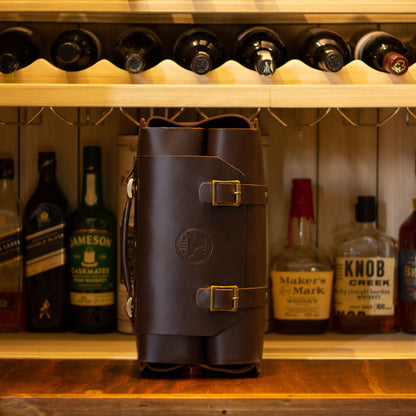 Leather Bottle Carrier