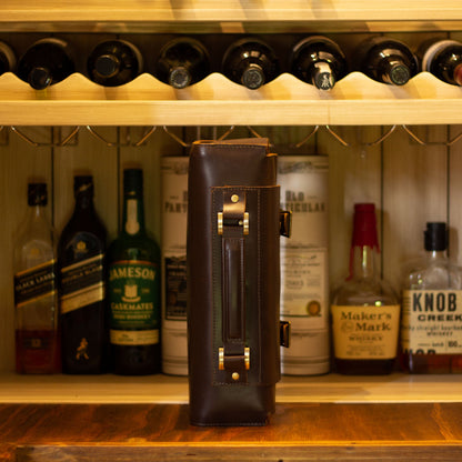 Leather Bottle Carrier