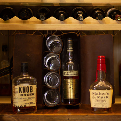 Leather Bottle Carrier