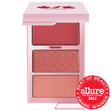 Cheek Clapper: 3D Blush Trio Palette - Vegan, Cruelty-Free, Pigmented Blush for Long-Lasting Color & Dimension