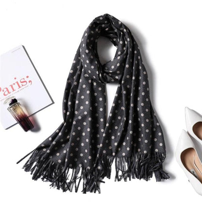 Fashion Winter Solid Soft Scarf Cashmere Lightweight Scarves Shawls Cashmere Escharpe Scarfs Lightweight Shawls Hijabs Shawls Escharpe Elegant Wrap Blanket Bandana Tassel For Lady