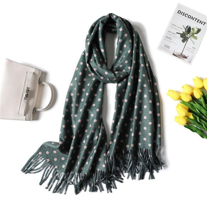 Fashion Winter Solid Soft Scarf Cashmere Lightweight Scarves Shawls Cashmere Escharpe Scarfs Lightweight Shawls Hijabs Shawls Escharpe Elegant Wrap Blanket Bandana Tassel For Lady