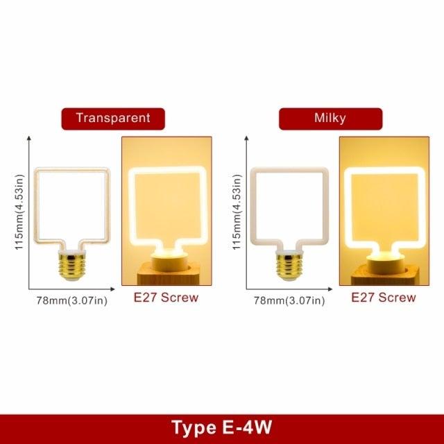 Retro LED Edison Bulb E27 Vintage Soft Filament Bulb Holiday Night Light Christmas Home Decor Halloween Lights