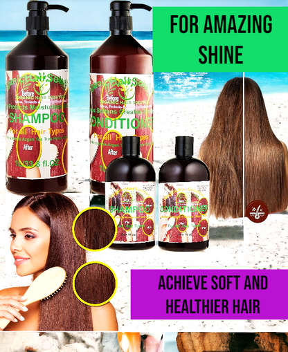 BUNDLE SET SHAMPOO & CONDITIONER & Hair & Scalp Serum (pack 3)