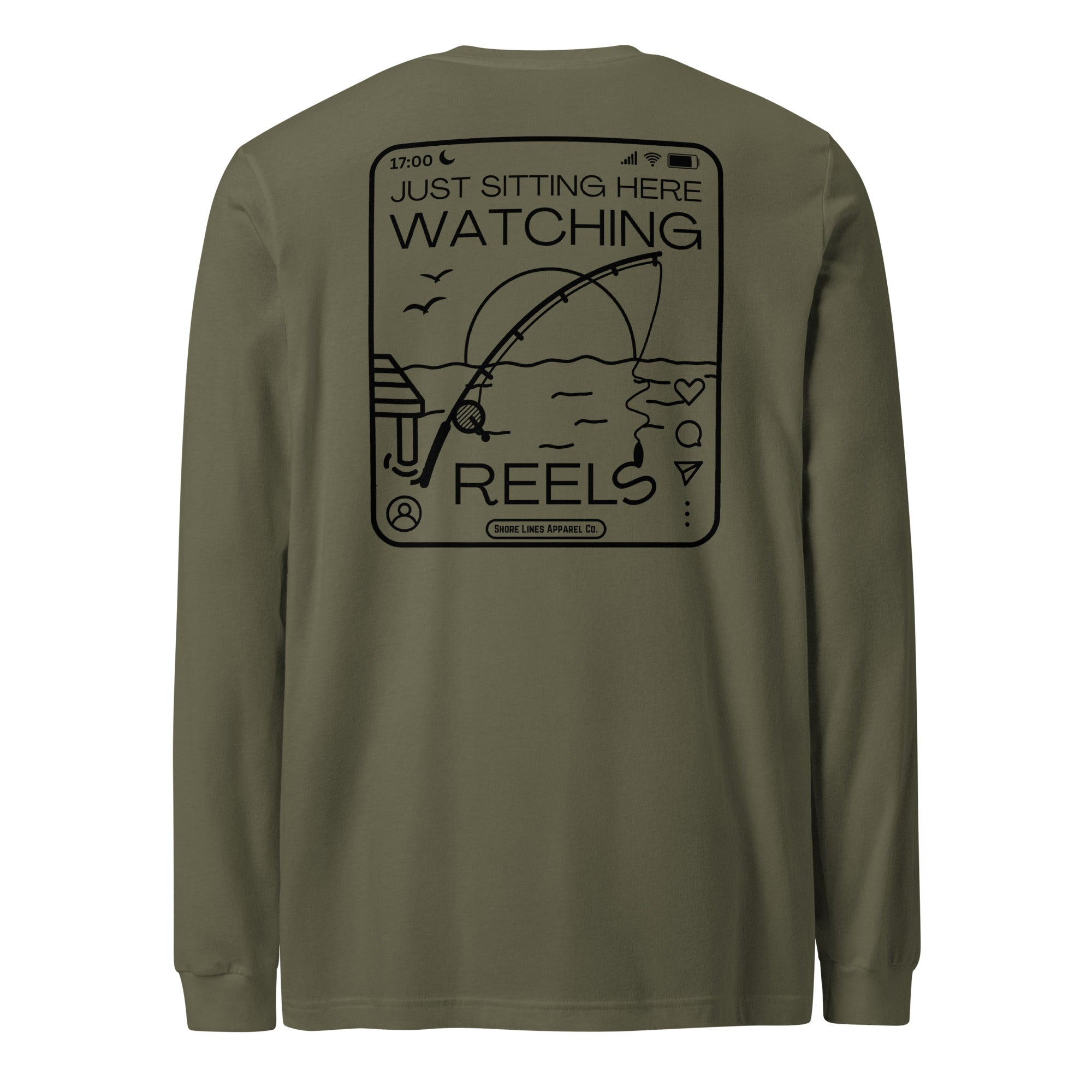 Watching Reels | Long Sleeve