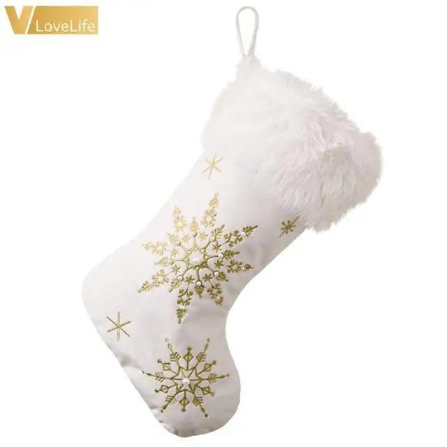 Christmas Tree Decor Snowflake Carpet White Christmas Tree Skirt Fur Skirt For Xmas Decorations Xmas Christmas Decorations For Home